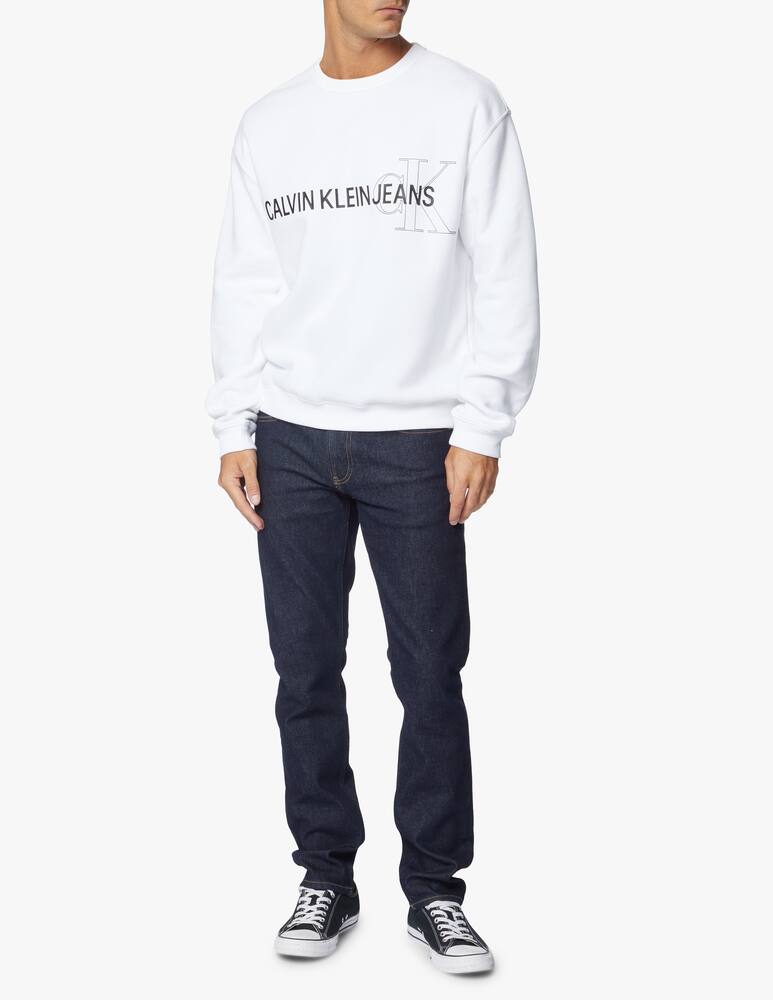 rinascente Calvin Klein Jeans Felpa girocollo institutional monogram