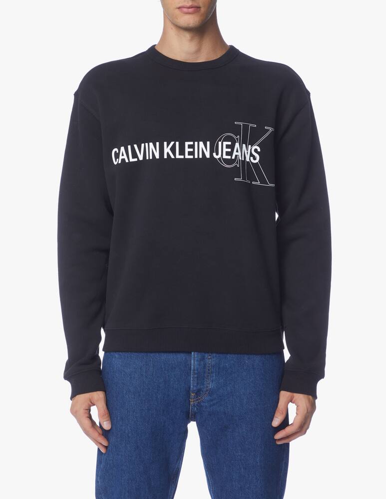 rinascente Calvin Klein Jeans Institutional monogram roundneck sweatshirt
