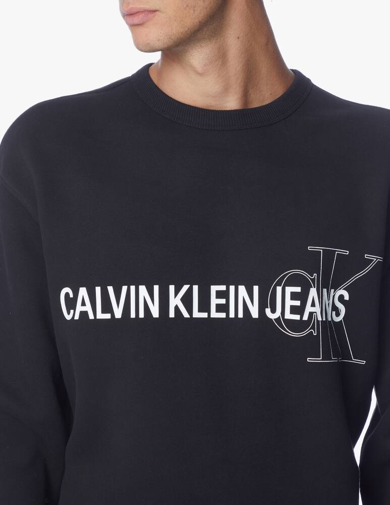 rinascente Calvin Klein Jeans Institutional monogram roundneck sweatshirt