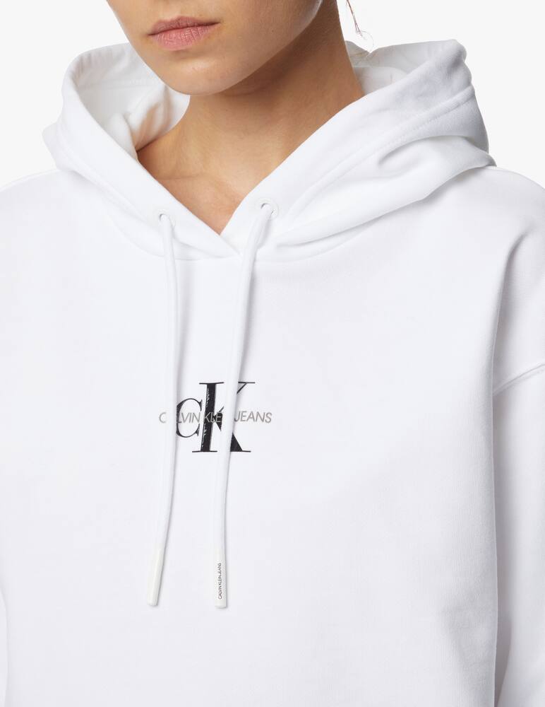 rinascente Calvin Klein Jeans Cotton hoodie cropped