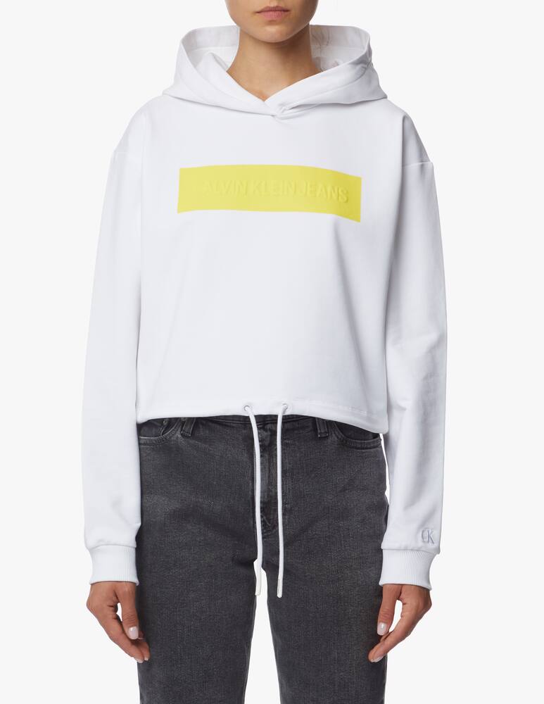 rinascente Calvin Klein Jeans Felpa con cappuccio in cotone 