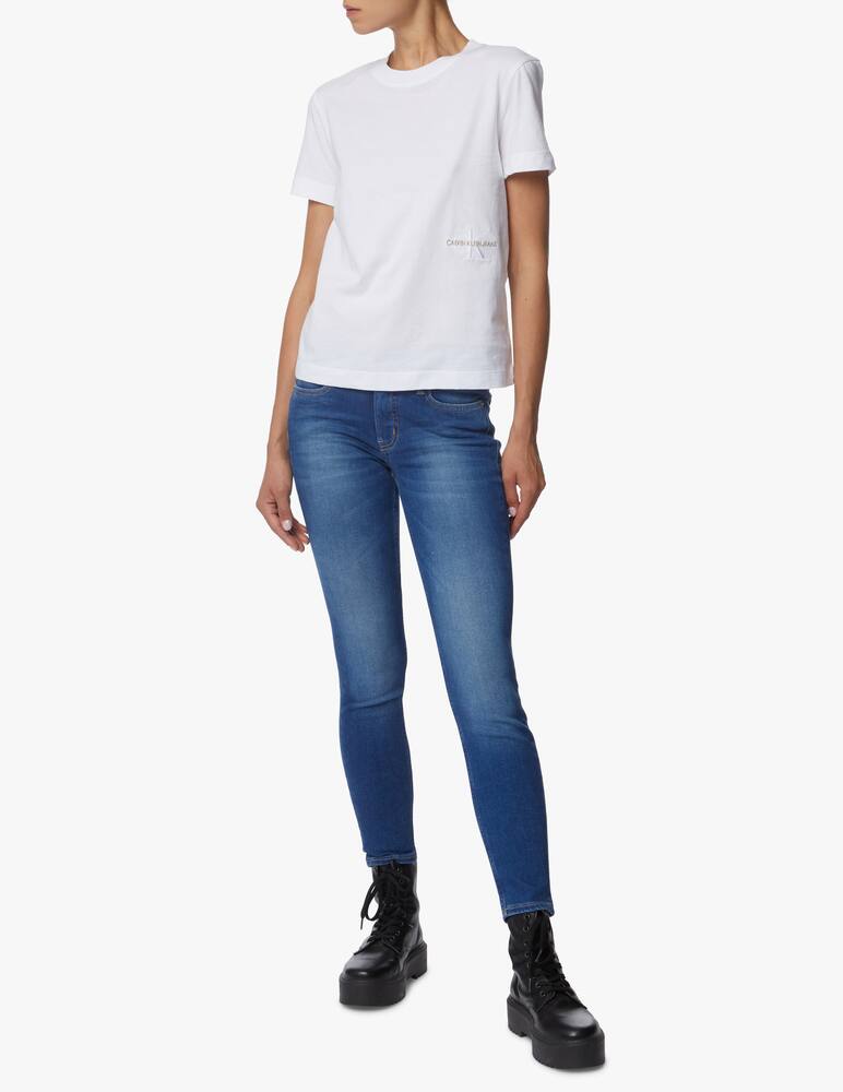 rinascente Calvin Klein Jeans T-shirt in cotone con logo