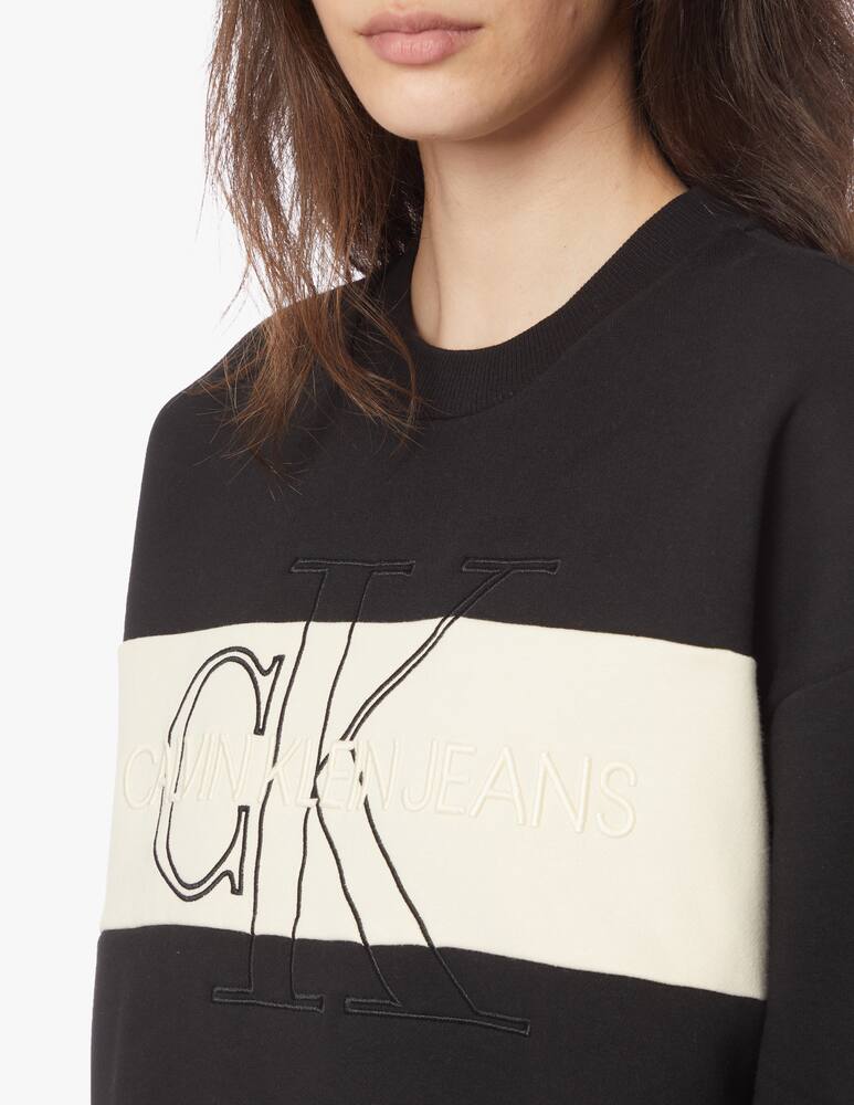 rinascente Calvin Klein Jeans Cotton sweatshirt with logo