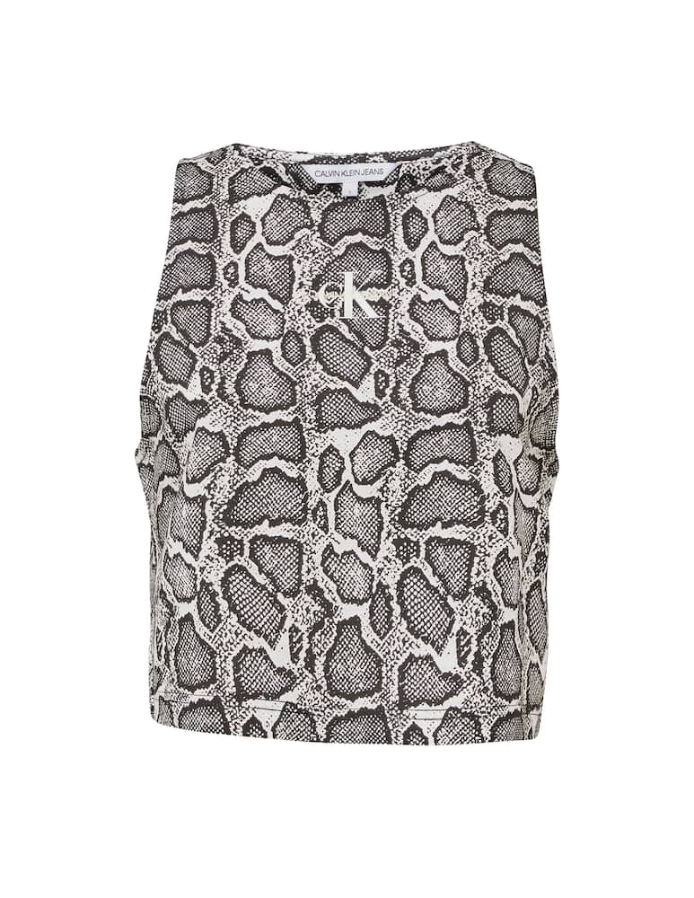 Calvin Klein Jeans Cotton crop top - picture 1