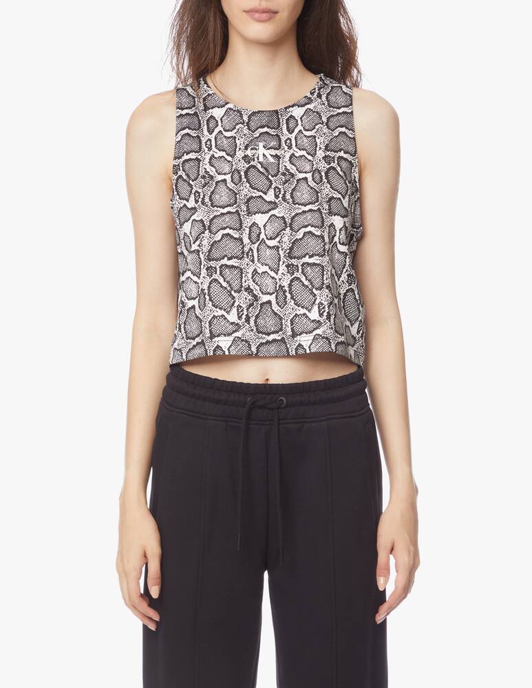 Calvin Klein Jeans Cotton crop top - picture 4