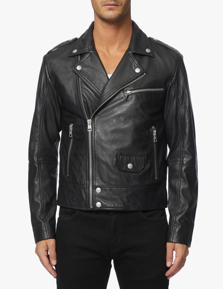 rinascente Calvin Klein Jeans Biker leather jacket
