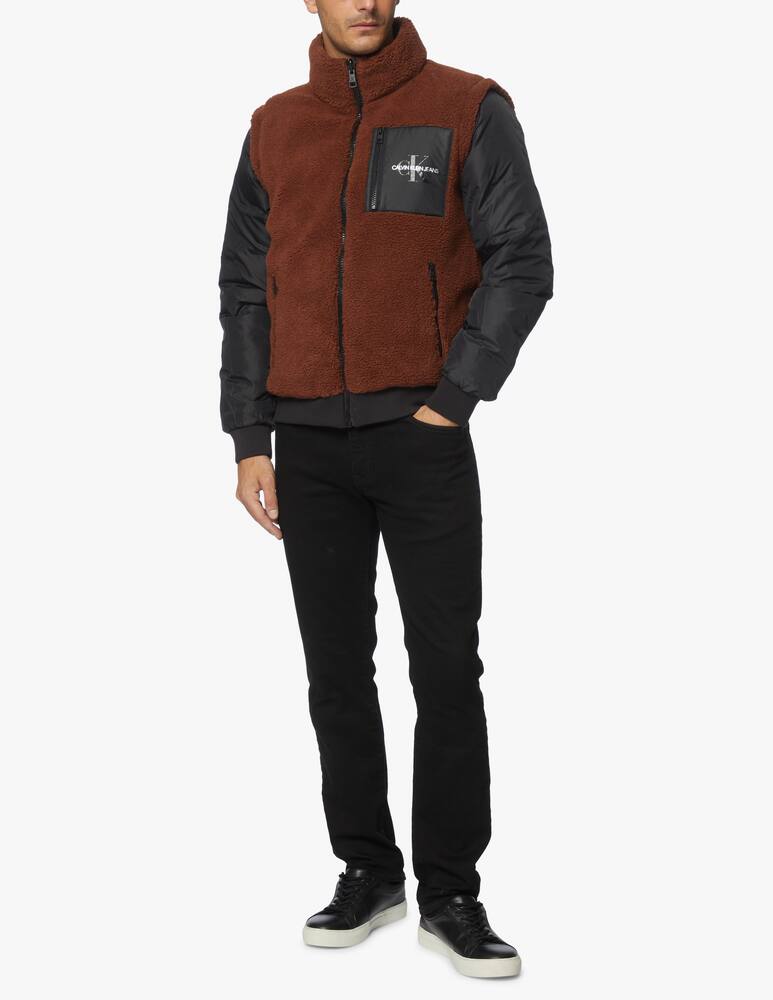 rinascente Calvin Klein Jeans Reversible fleece jacket 