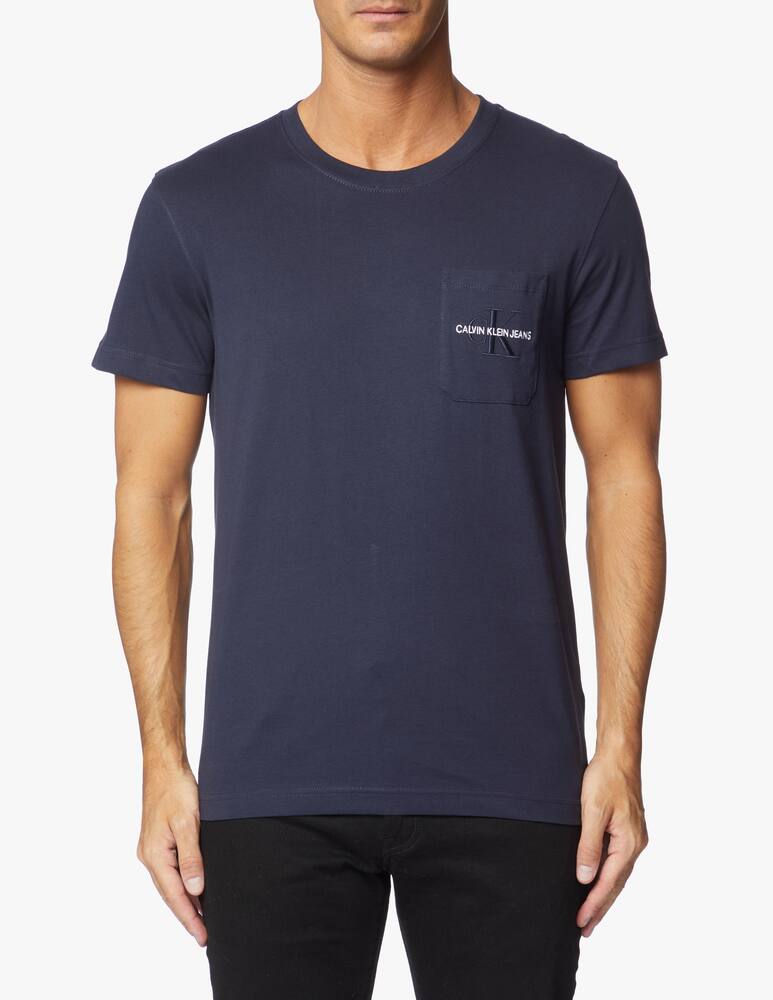 rinascente Calvin Klein Jeans Maglietta girocollo monogram ricamato