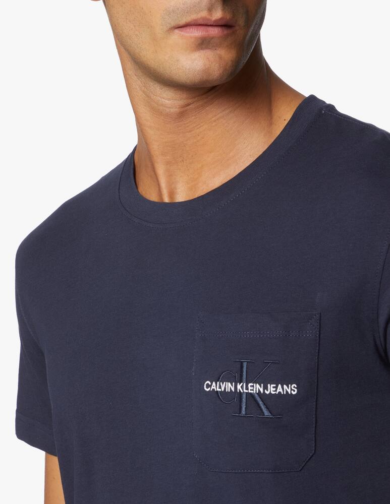 rinascente Calvin Klein Jeans Maglietta girocollo monogram ricamato