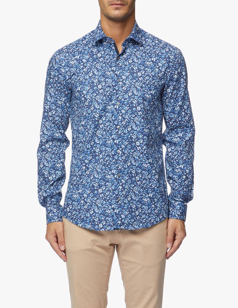 rinascente Calvin Klein Slim flowers shirt