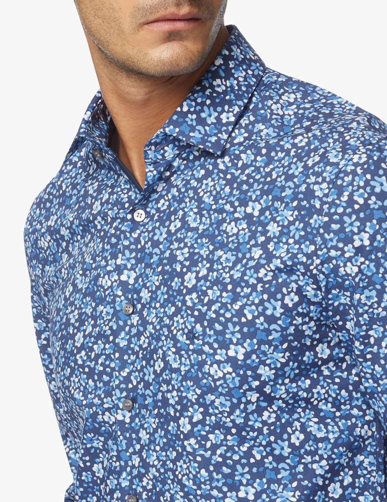 rinascente Calvin Klein Slim flowers shirt