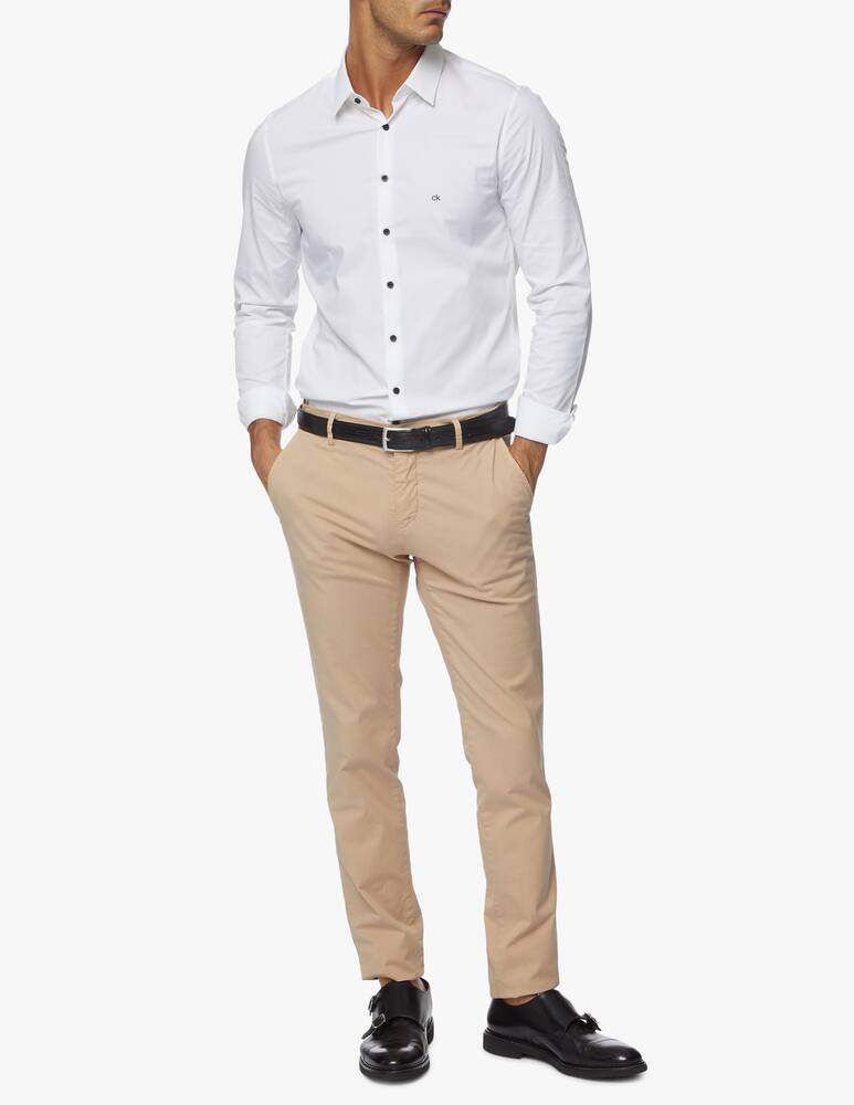 rinascente Calvin Klein Camicia in popeline elasticizzata extraslim