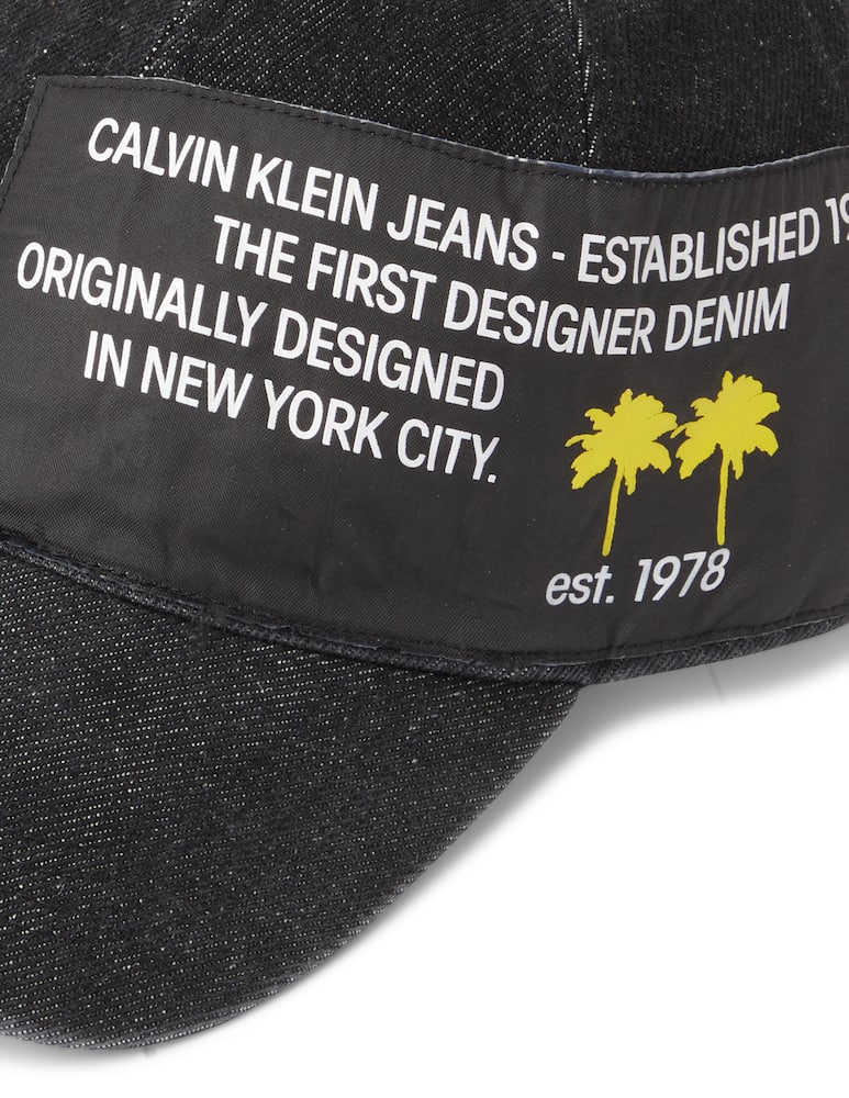 rinascente Calvin Klein Jeans Cappello da baseball con fantasia palme