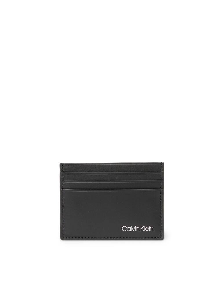 Calvin Klein Portacarte in pelle liscia - immagine 1
