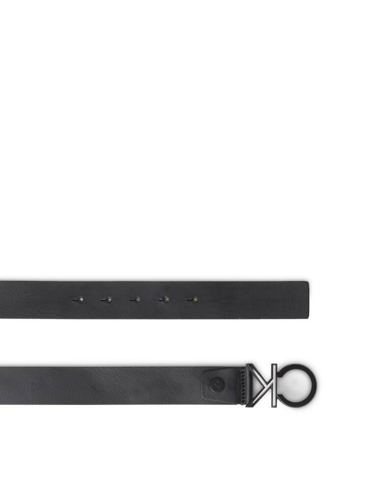 rinascente Calvin Klein 35mm buckle ck matt leather belt