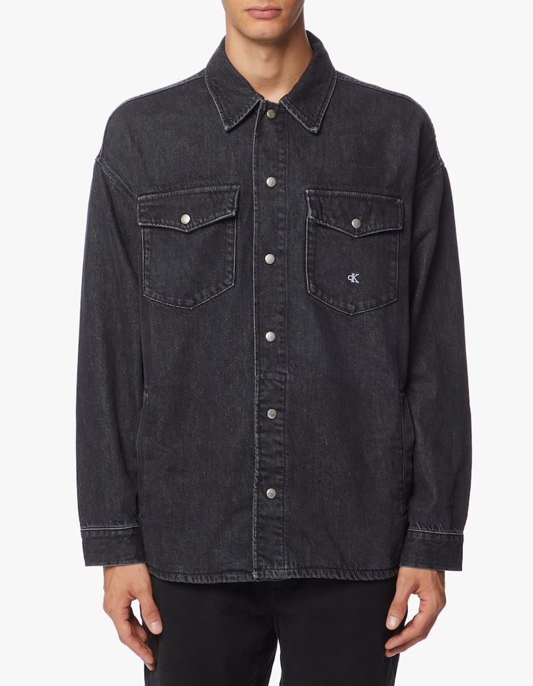 rinascente Calvin Klein Jeans Camicia over in denim