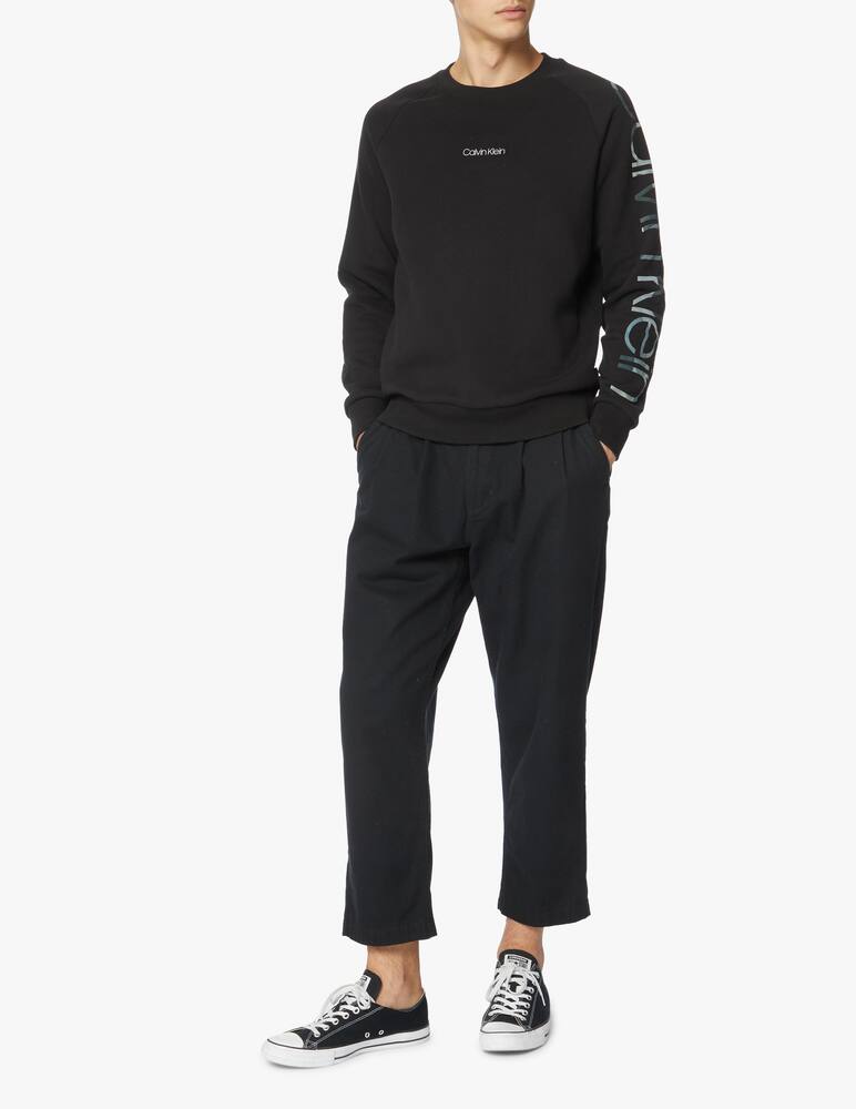 rinascente Calvin Klein Logo camo roundneck sweatshirt