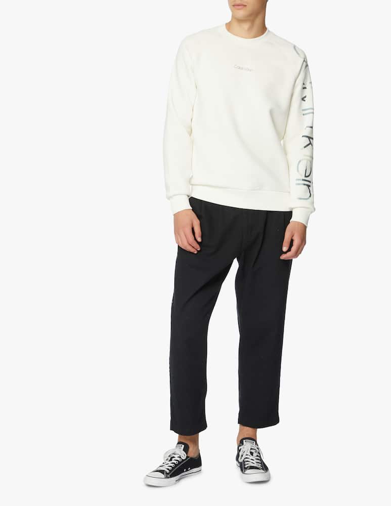 rinascente Calvin Klein Felpa girocollo logo camouflage