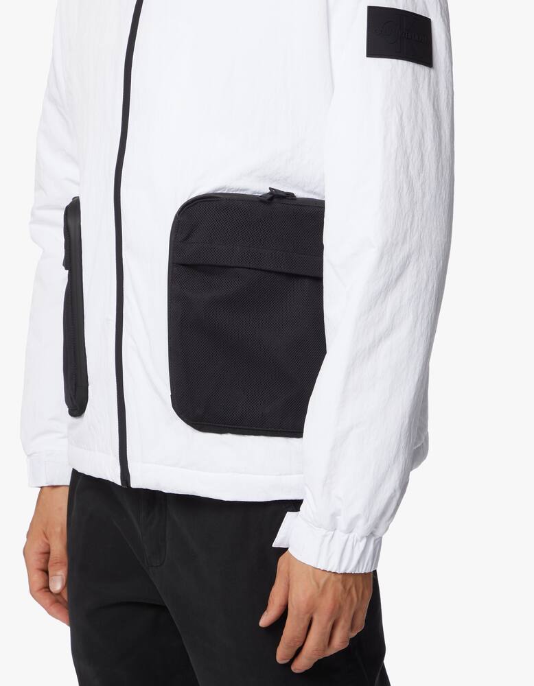 rinascente Calvin Klein Jeans Hooded windbreaker jacket