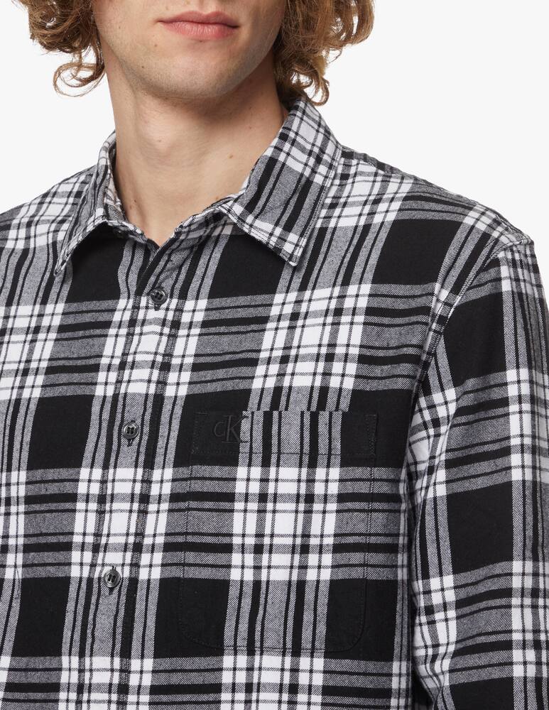 rinascente Calvin Klein Jeans Camicia regular in flanella a quadri