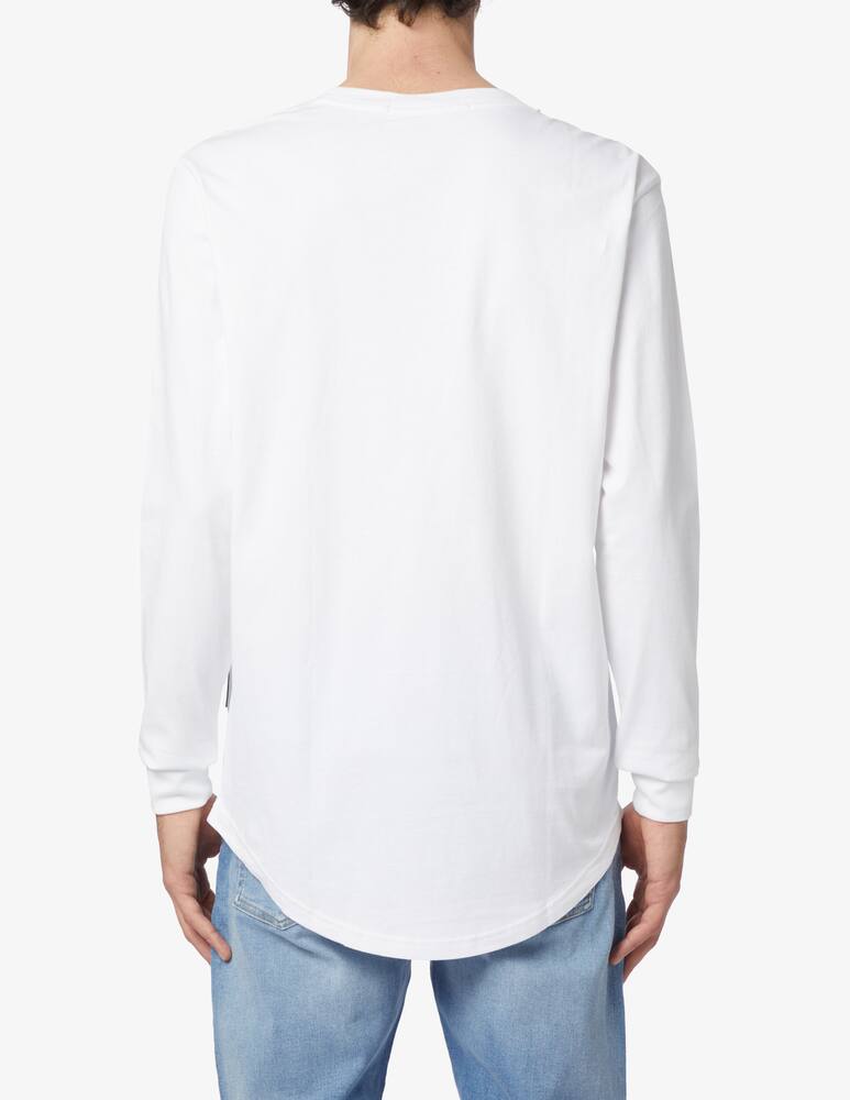 rinascente Calvin Klein Jeans Long-sleeved bagde tee - White