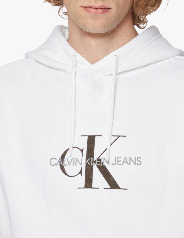 rinascente Calvin Klein Jeans Main logo monogram hoodie