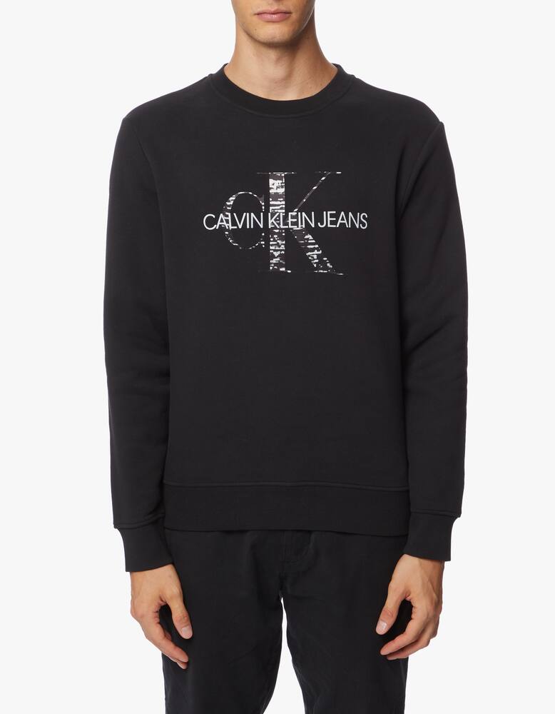 rinascente Calvin Klein Jeans Felpa girocollo monogram camo