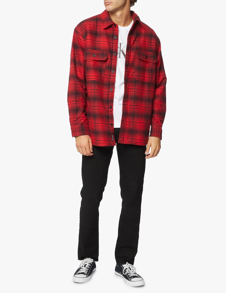 rinascente Calvin Klein Jeans Camicia over a quadri 