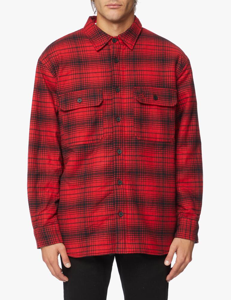 rinascente Calvin Klein Jeans Camicia over a quadri 