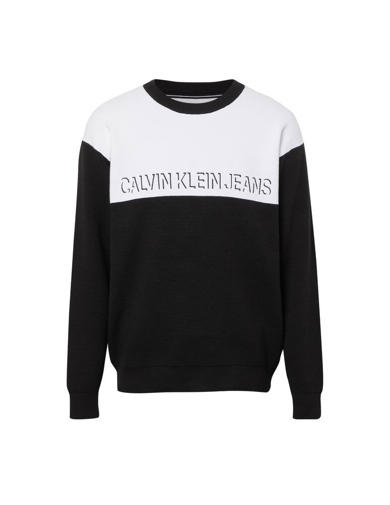 rinascente Calvin Klein Jeans Maglia girocollo lettering logo