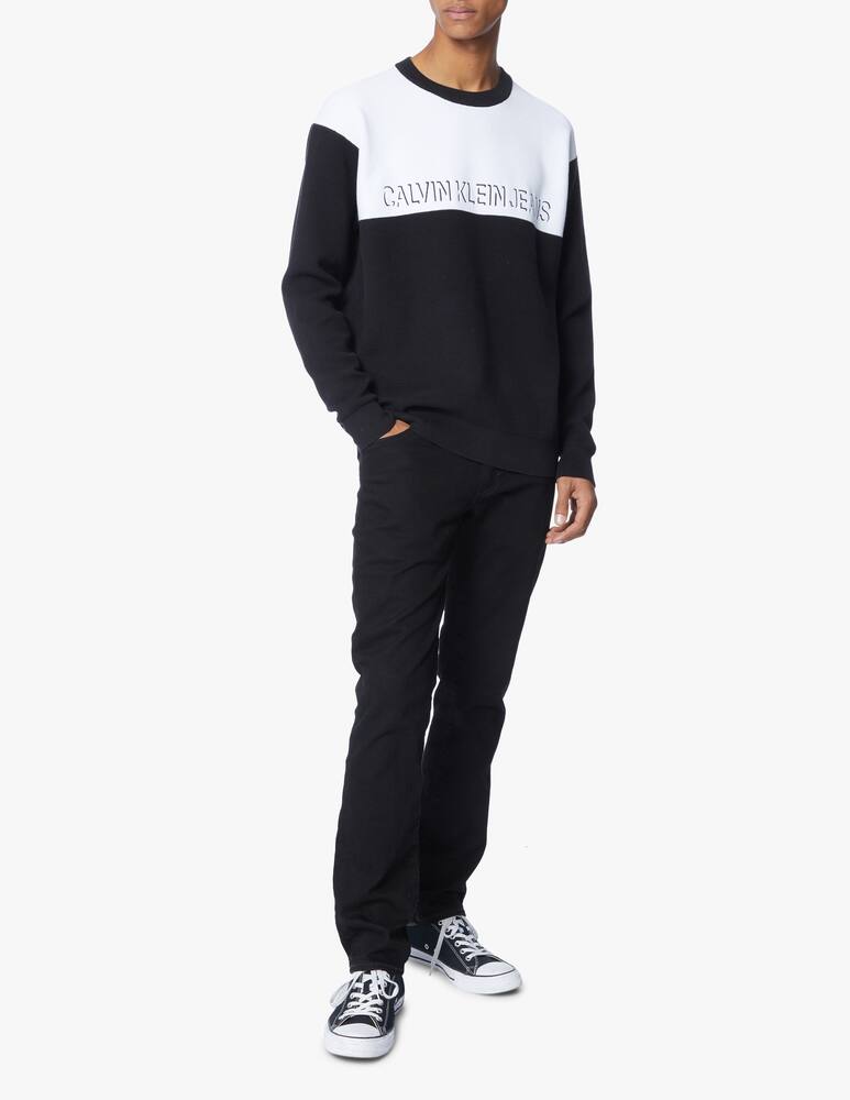 rinascente Calvin Klein Jeans Maglia girocollo lettering logo