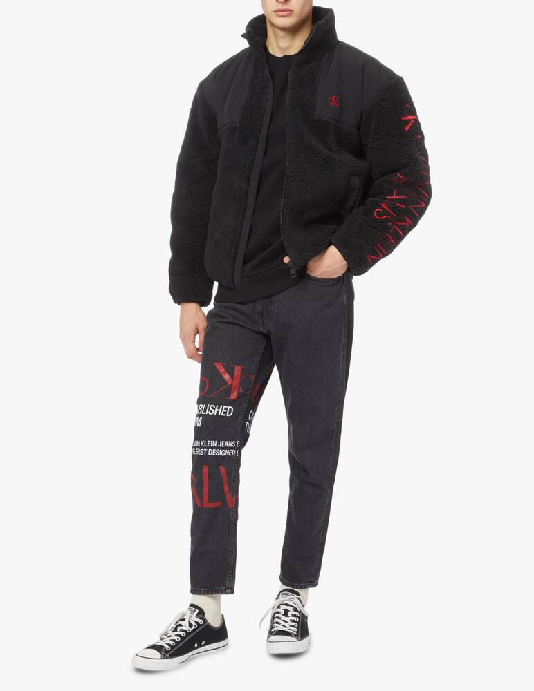 rinascente Calvin Klein Jeans Logo arm jacket