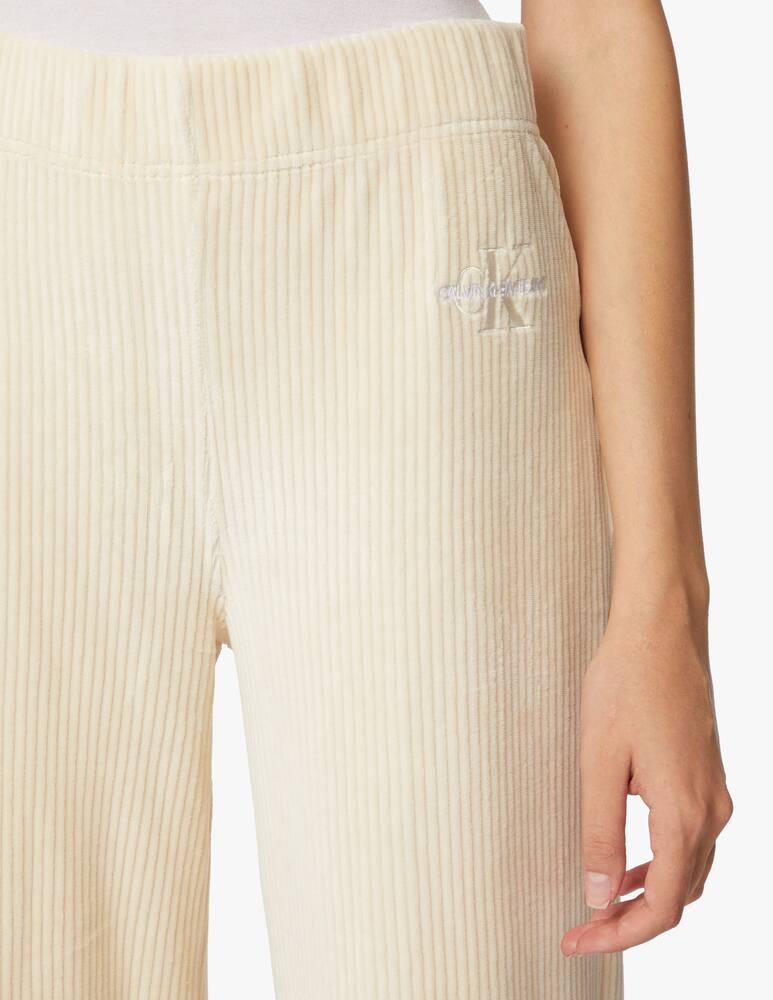 Calvin Klein Jeans Pantaloni a gamba larga in velluto - immagine 5