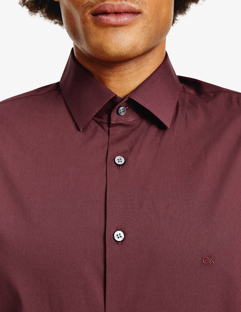 rinascente Calvin Klein Camicia poplin stretch slim fit