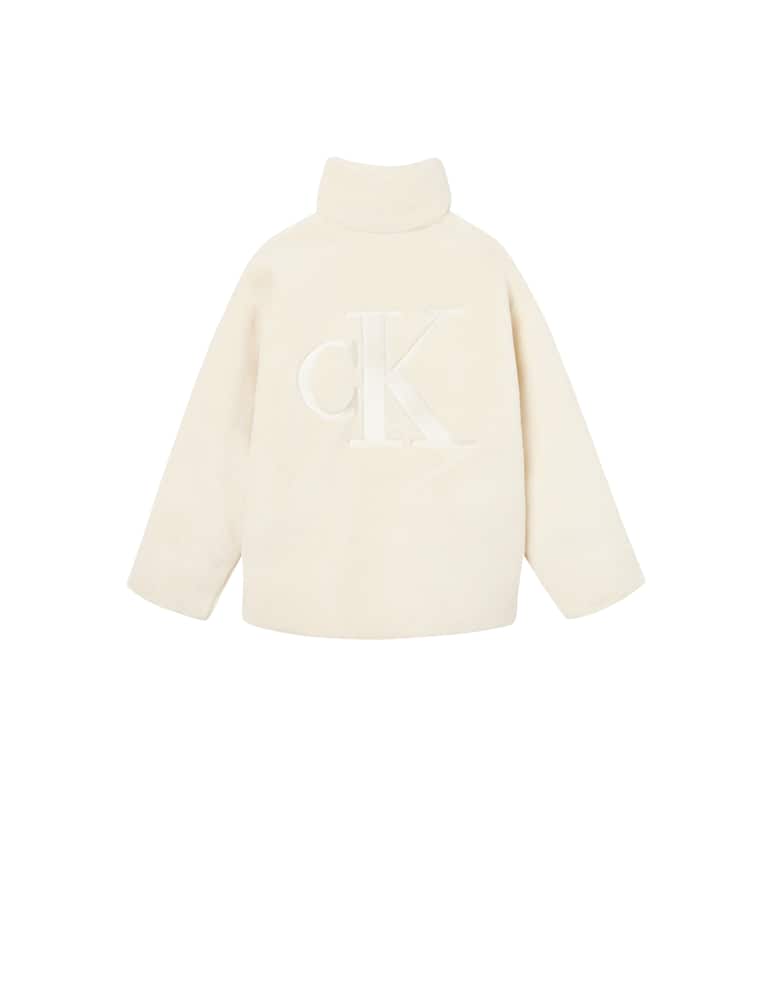 rinascente Calvin Klein Jeans Cappotto teddy con ricamo