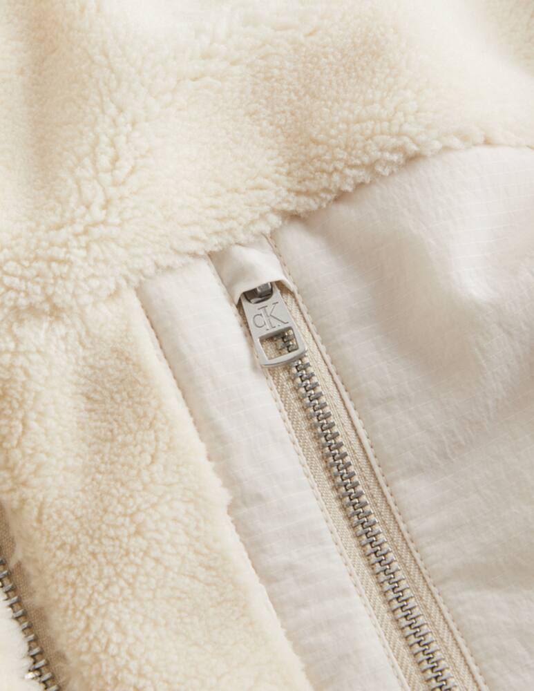 rinascente Calvin Klein Jeans Cappotto teddy con ricamo