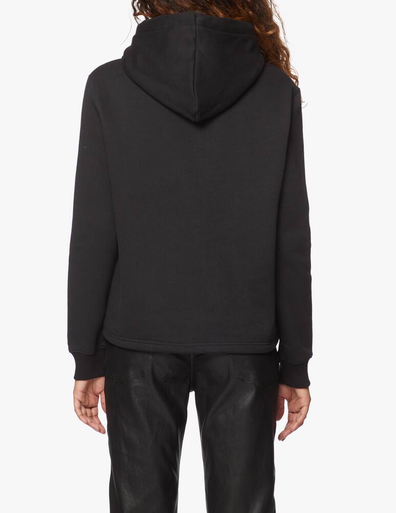 rinascente Calvin Klein Jeans Cotton hoodie with glossy monogram