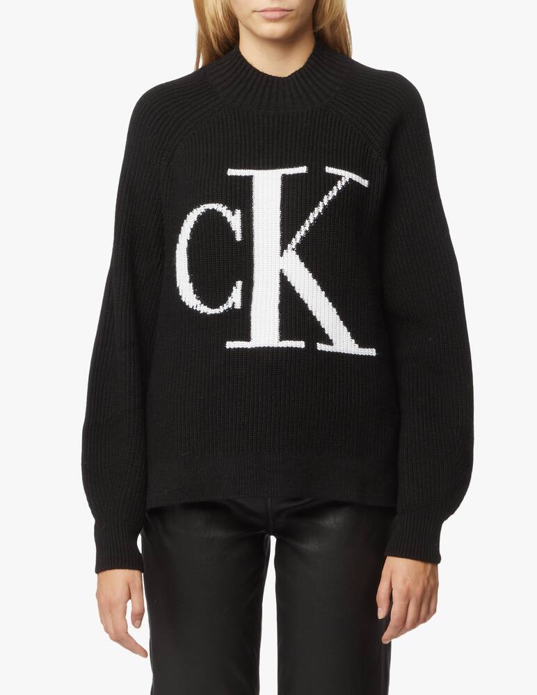 rinascente Calvin Klein Jeans Cotton blend pullover with logo