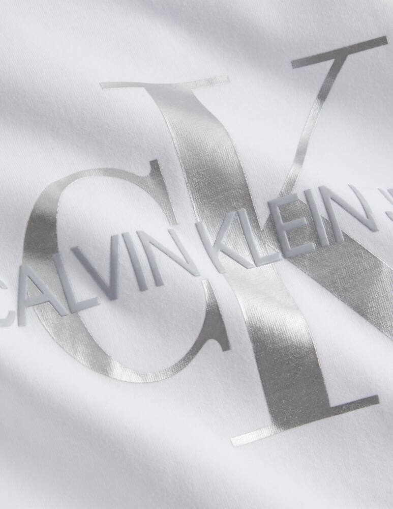 rinascente Calvin Klein Jeans Cotton t-shirt with glossy logo