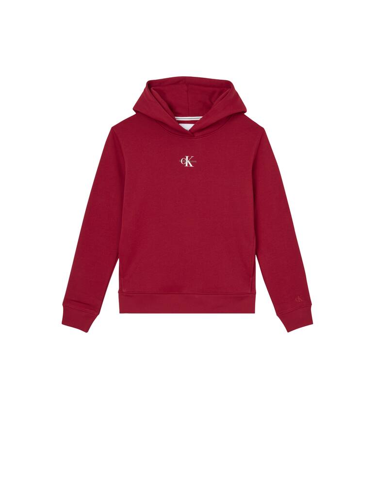Calvin Klein Jeans Felpa in misto cotone con monogram - immagine 2 Calvin Klein Jeans Felpa in misto cotone con monogram - immagine 2