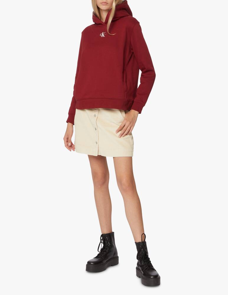 rinascente Calvin Klein Jeans Cotton blend hoodie with monogram