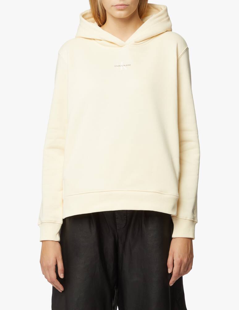 rinascente Calvin Klein Jeans Felpa in misto cotone con monogram