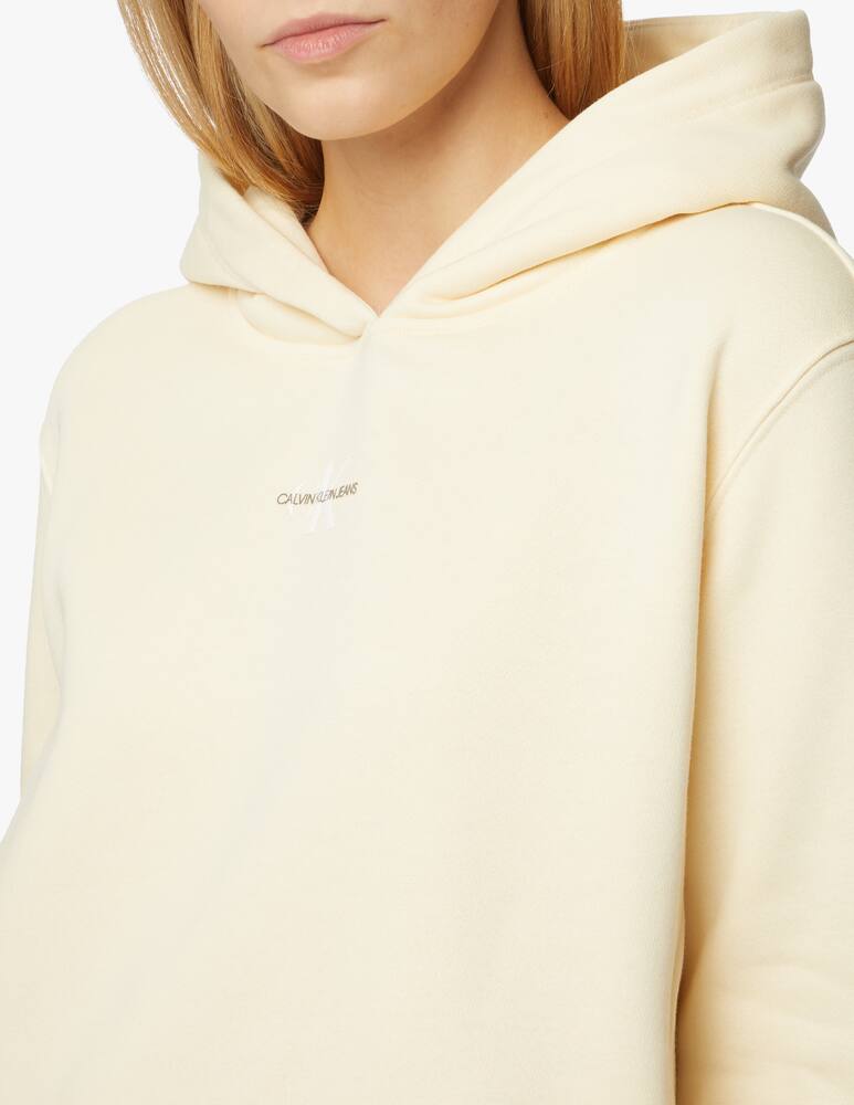 rinascente Calvin Klein Jeans Felpa in misto cotone con monogram