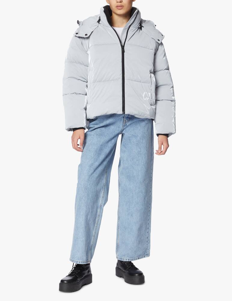rinascente Calvin Klein Jeans Oversize puffer jacket with hoodie