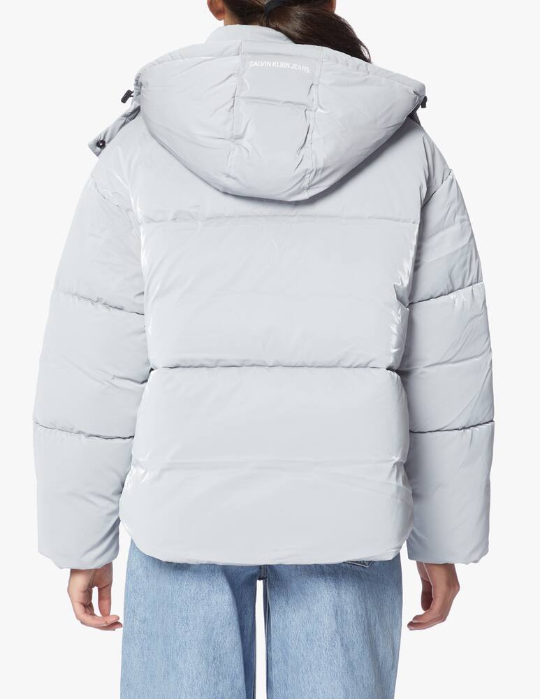 rinascente Calvin Klein Jeans Oversize puffer jacket with hoodie