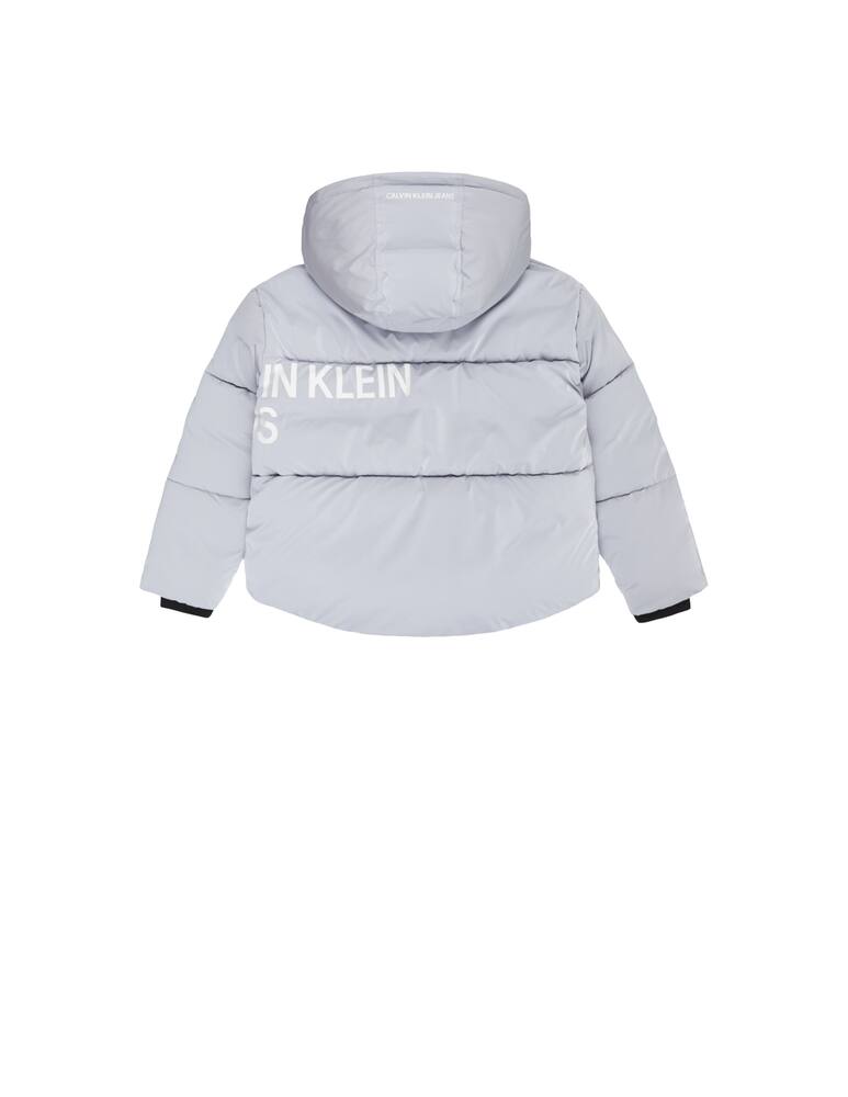 rinascente Calvin Klein Jeans Oversize puffer jacket with hoodie