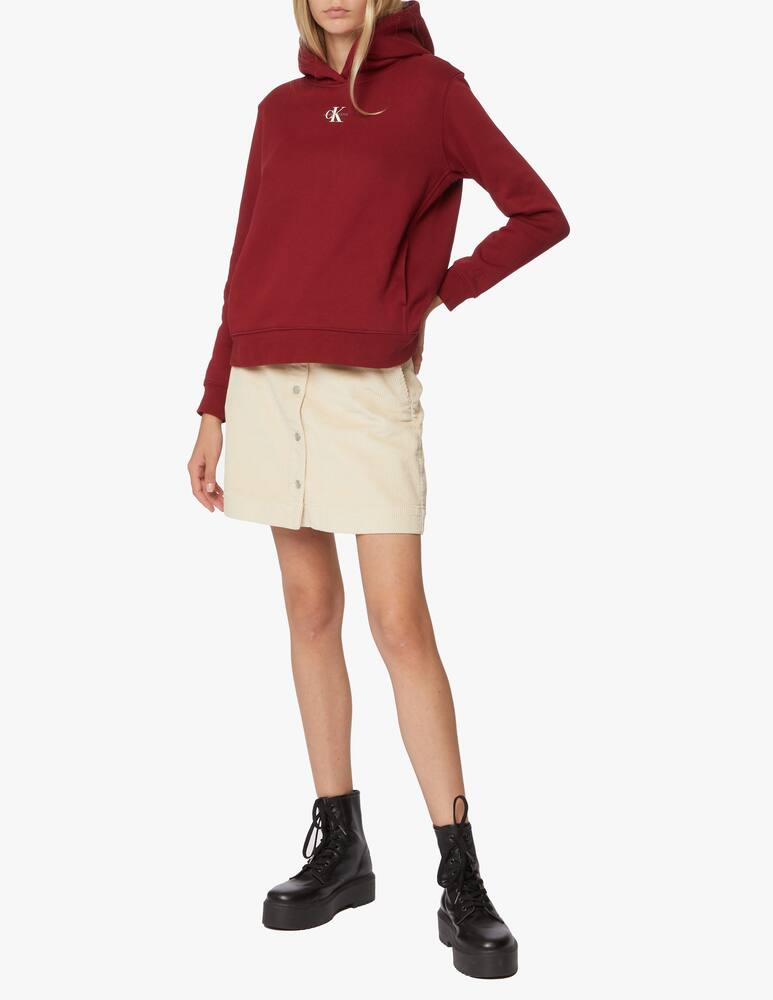 rinascente Calvin Klein Jeans Velvet mini skirt