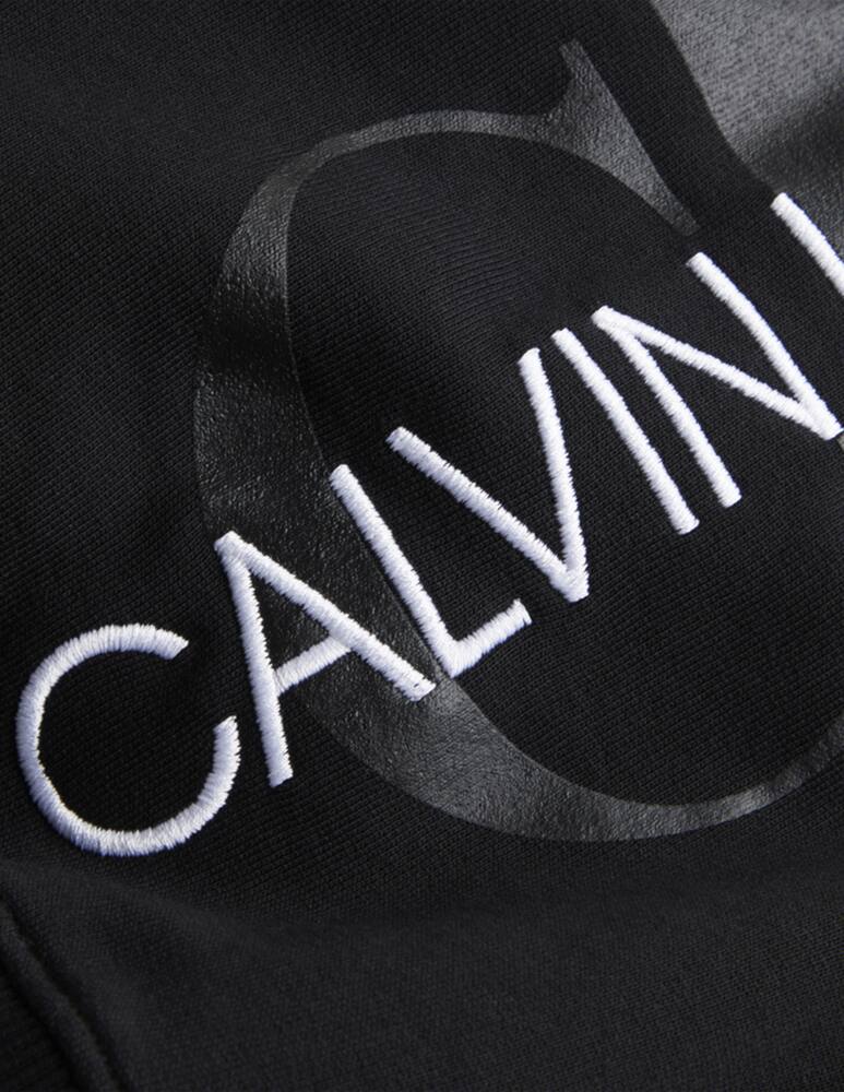 rinascente Calvin Klein Jeans Cotton crop sweatshirt with vertical monogram