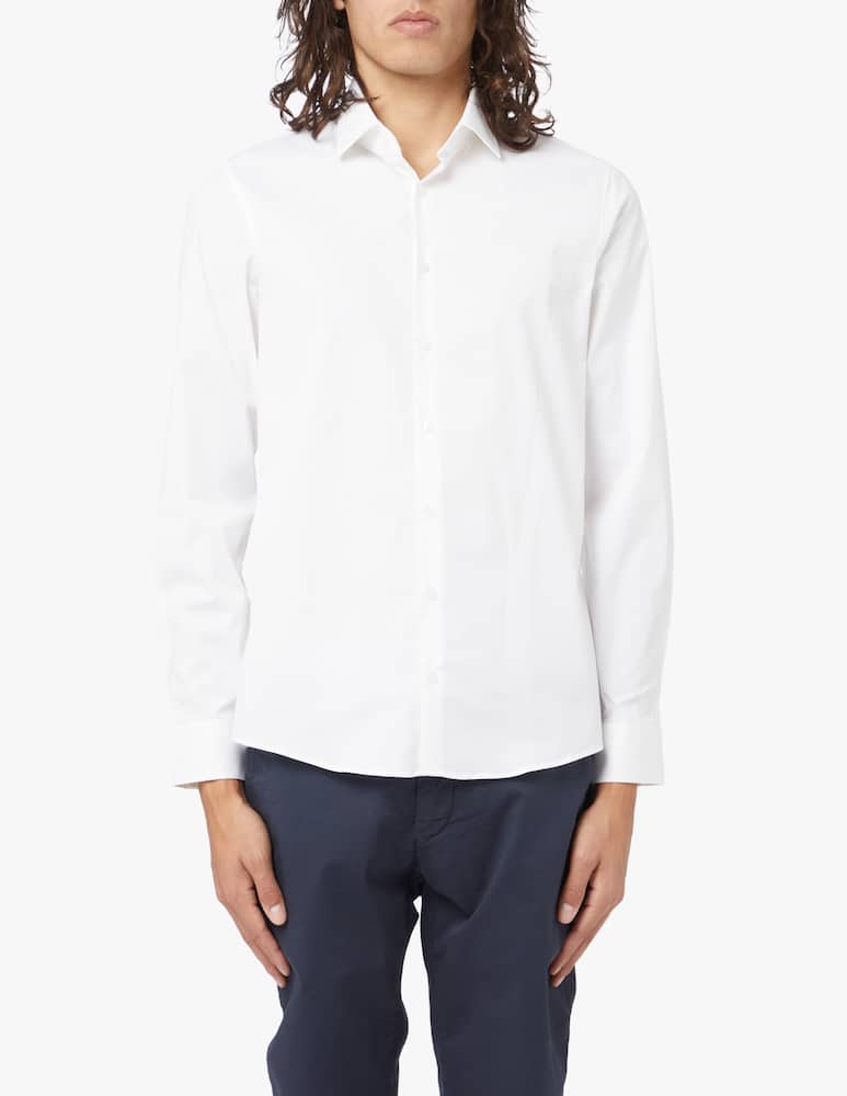 Calvin Klein Camicia slim popeline tu - immagine 1 Calvin Klein Camicia slim popeline tu - immagine 1