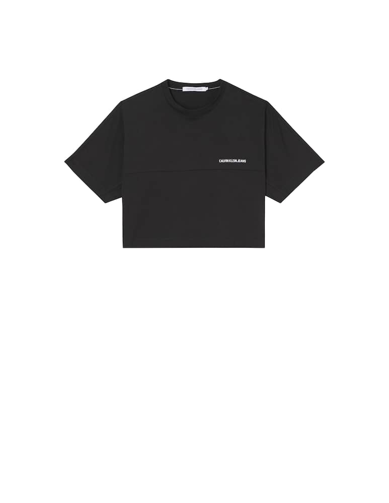 rinascente Calvin Klein Jeans T-shirt in cotone con logo sul retro